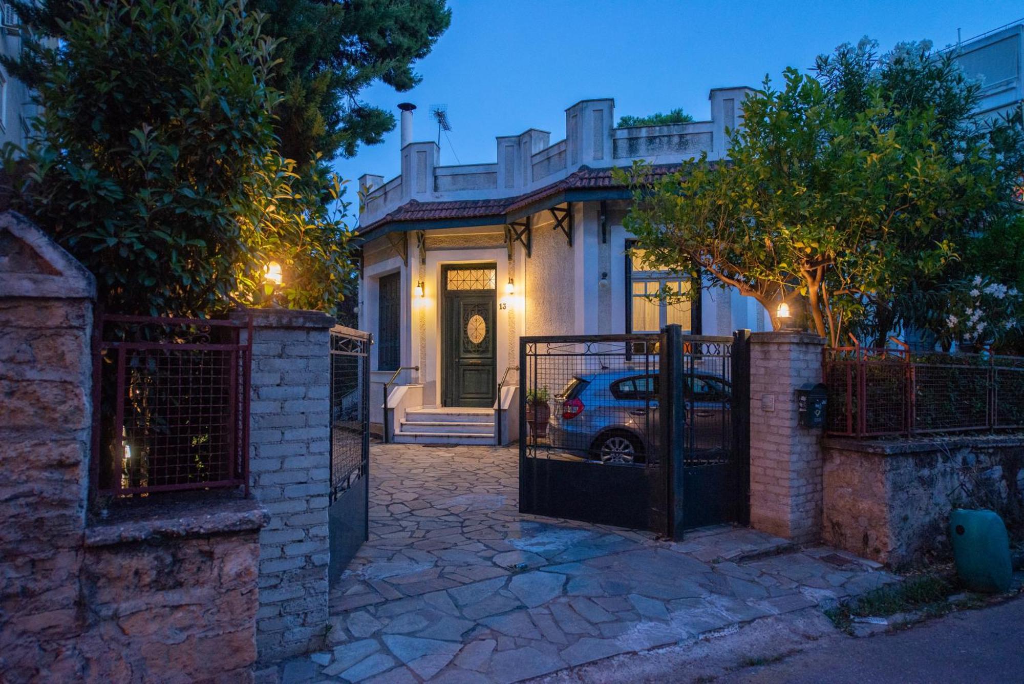 Garden-Studio In A Mansion-Athens-Chalandri Center Exterior foto